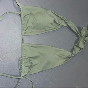 SHEIN Green Bikini Top